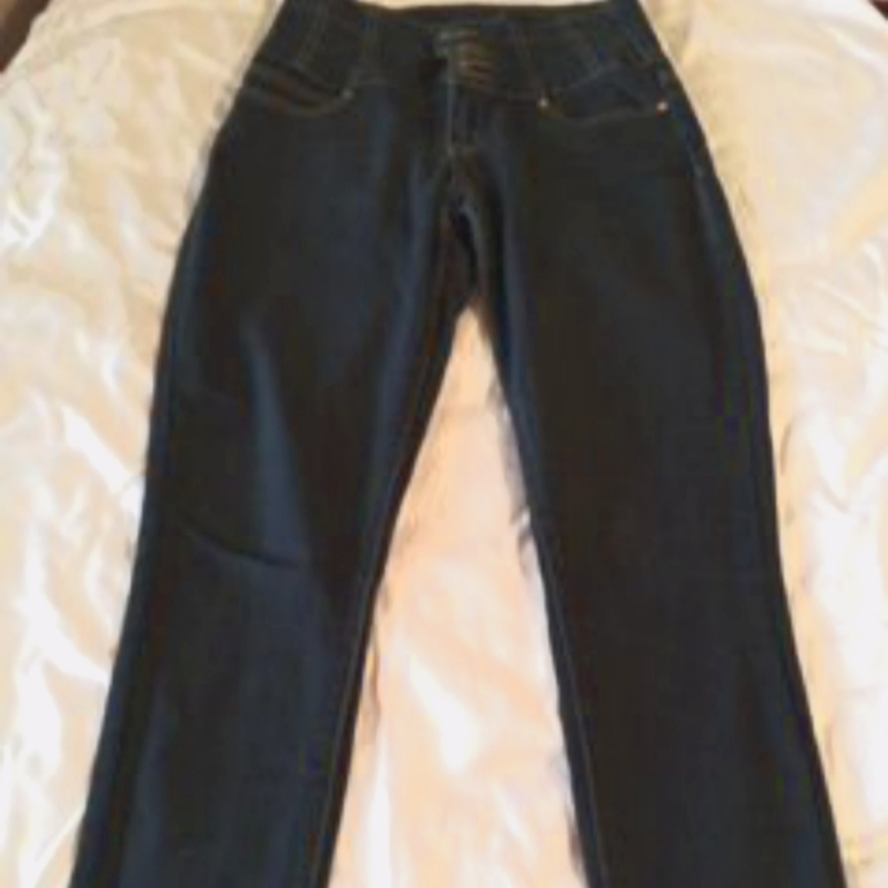 Skinny Blue Jeans